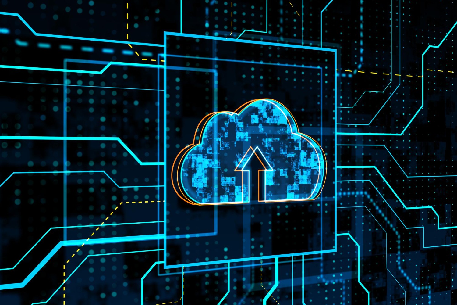 Glowing Circuit Cloud Computing